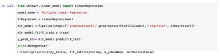 What is a MLR model?
