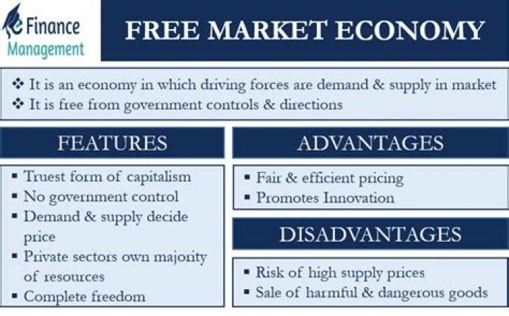 What is free market economic system?