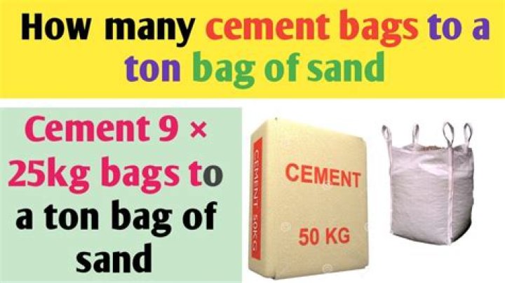 What is the price of one sack of cement?