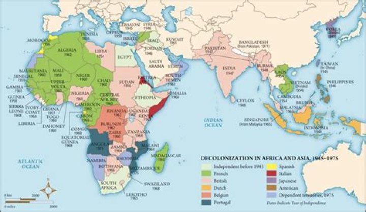 What problems did African nations experience after decolonization?