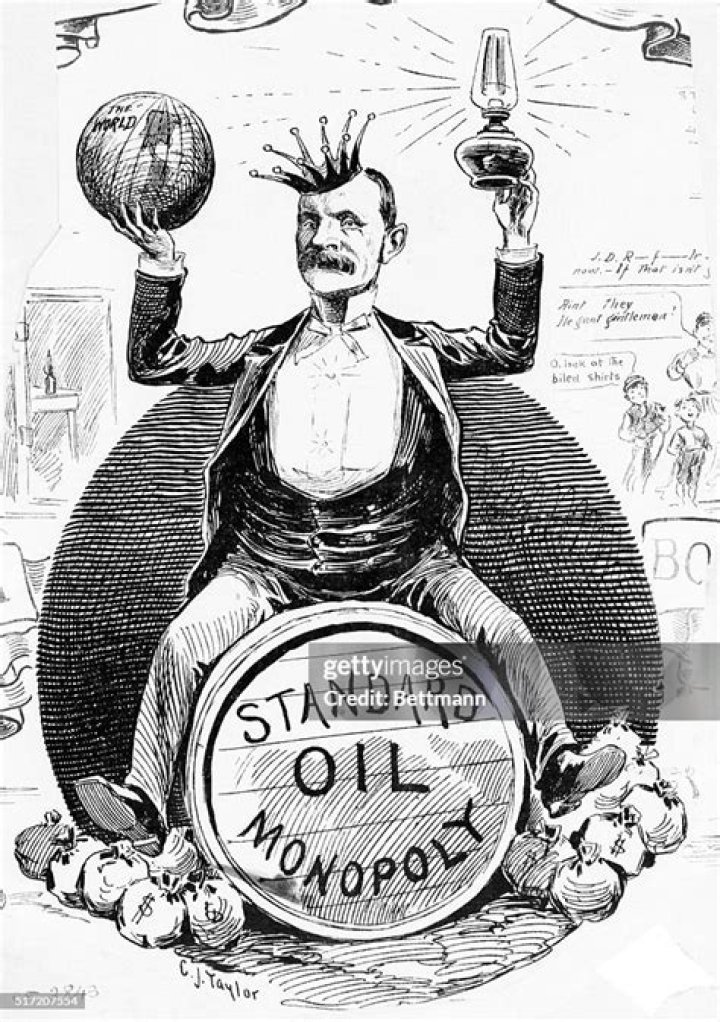 Who were the monopolies of the late 1800s?